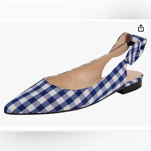 Jon Josef Marni Butterfly Slingback Fabric Flat sz 10